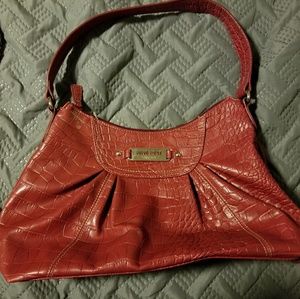 Nine West shoulder red purse